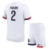 Officiële Voetbalshirt + Korte Broek Paris Saint-Germain Achraf Hakimi 2 Uit 2024-25 - Kids